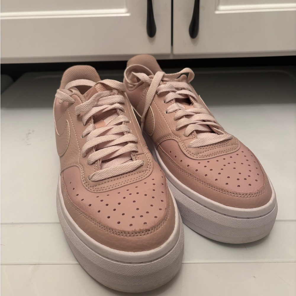 Nike Women's Court Vision Alta Pink Oxford
